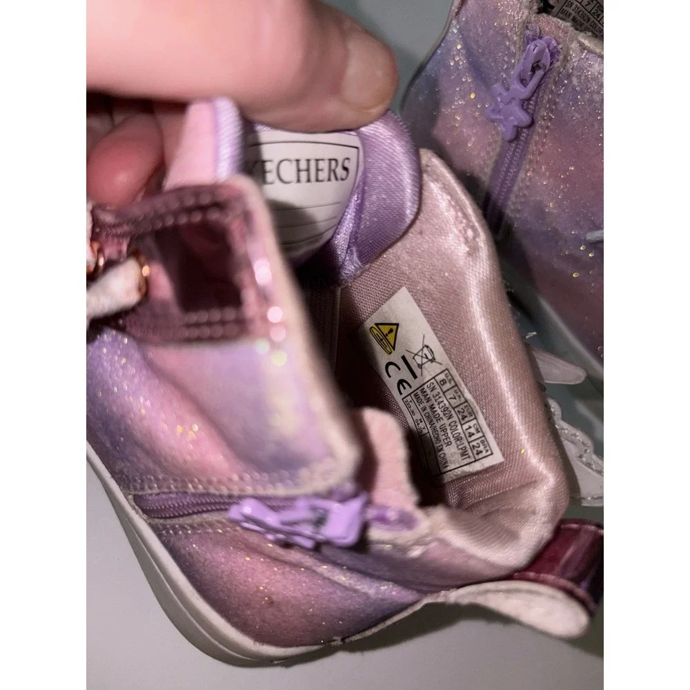 Skechers Little Kid TWI-Lites 2.0-Wingsical WIS Sneaker Size 8‎